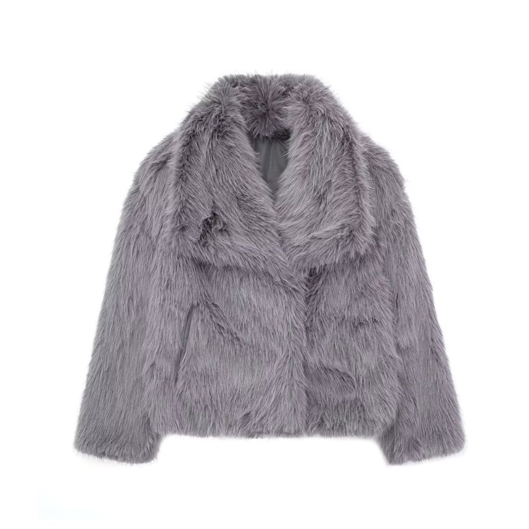 AtelierdeRocheParis™ |Manteau en fausse fourrure