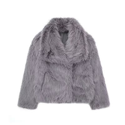 AtelierdeRocheParis™ |Manteau en fausse fourrure