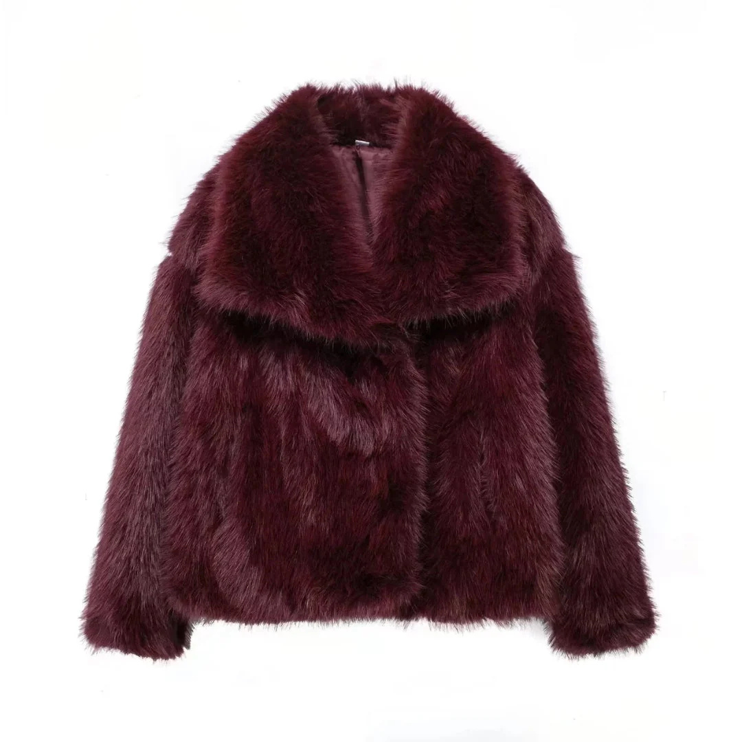 AtelierdeRocheParis™ |Manteau en fausse fourrure