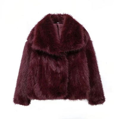 AtelierdeRocheParis™ |Manteau en fausse fourrure