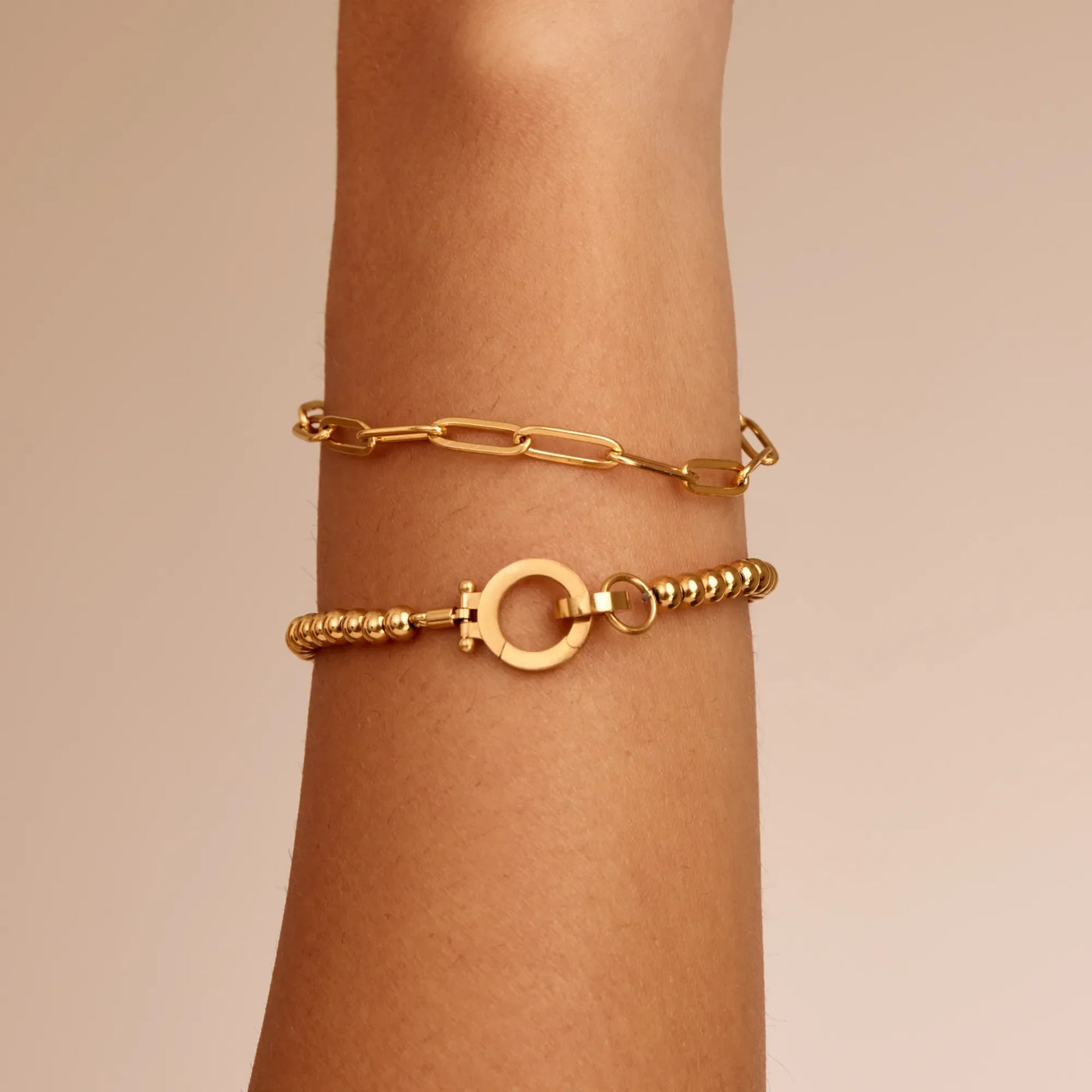 Edmonton Essence™ | Gold Beaded Bracelet