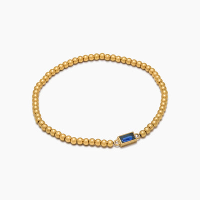Edmonton Essence™ | Gold Birthstone Bracelet