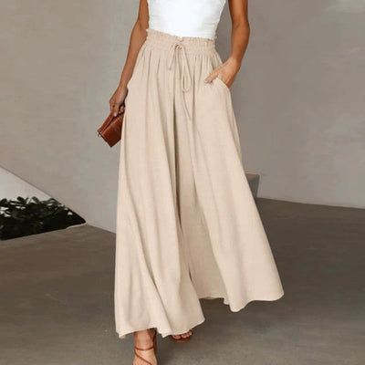 Émilie - Pantalon Large D'Été