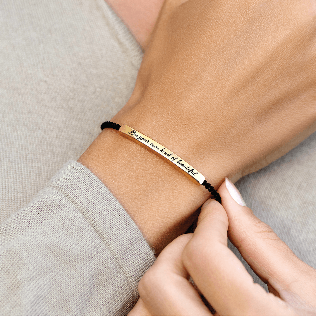 Edmonton Essence™ | Motivational Tube Bracelet  
A bracelet inspiring self-love.