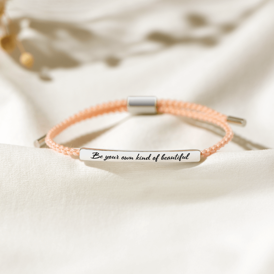 Edmonton Essence™ | Motivational Tube Bracelet  
A bracelet inspiring self-love.