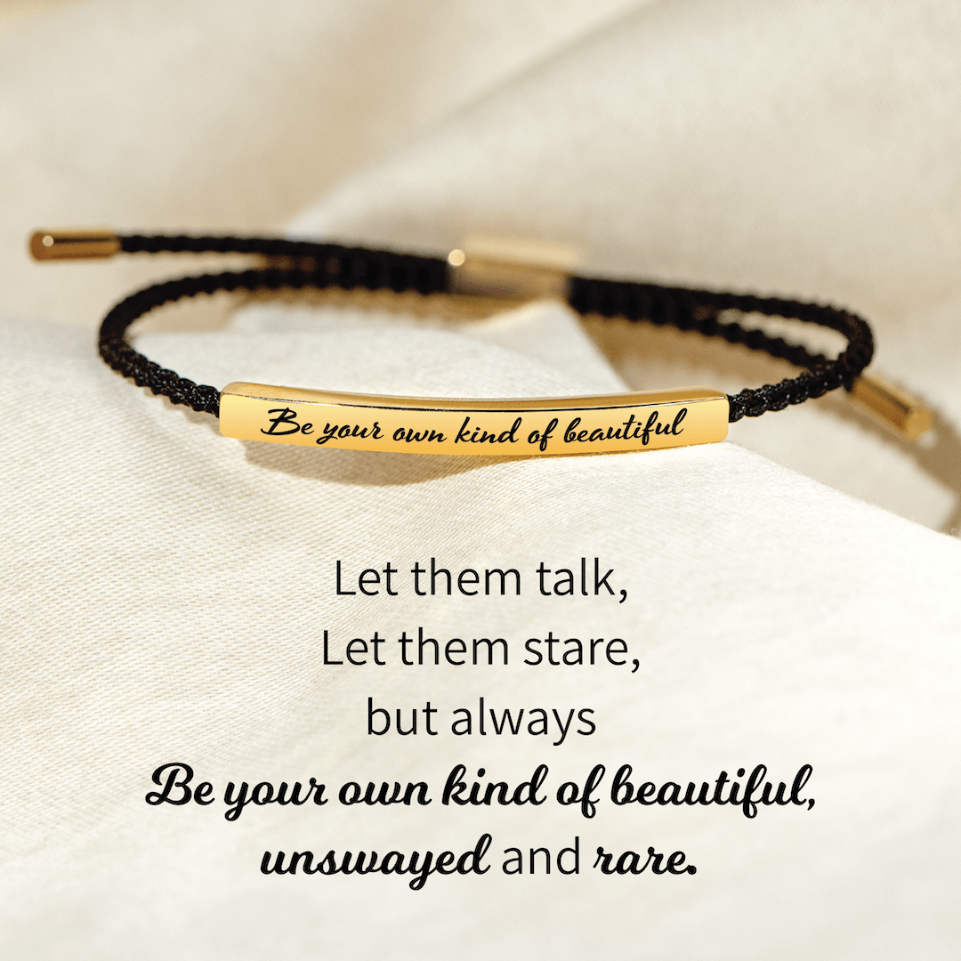 Edmonton Essence™ | Motivational Tube Bracelet  
A bracelet inspiring self-love.