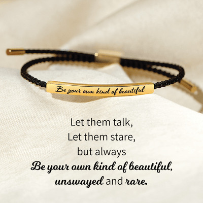 Edmonton Essence™ | Motivational Tube Bracelet  
A bracelet inspiring self-love.