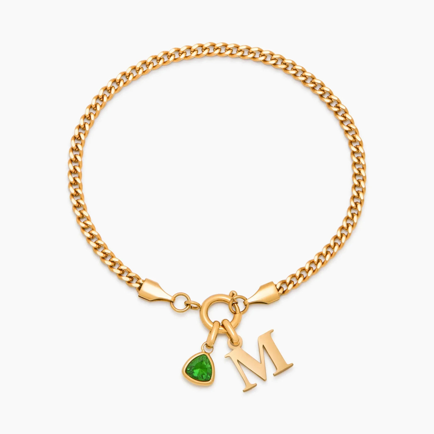 Edmonton Essence™ | Birthstone Curb Bracelet