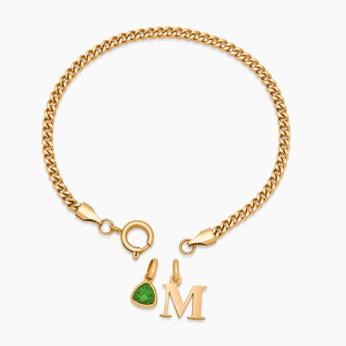 Edmonton Essence™ | Birthstone Curb Bracelet