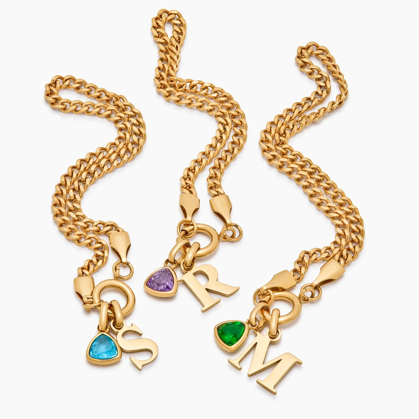 Edmonton Essence™ | Birthstone Curb Bracelet