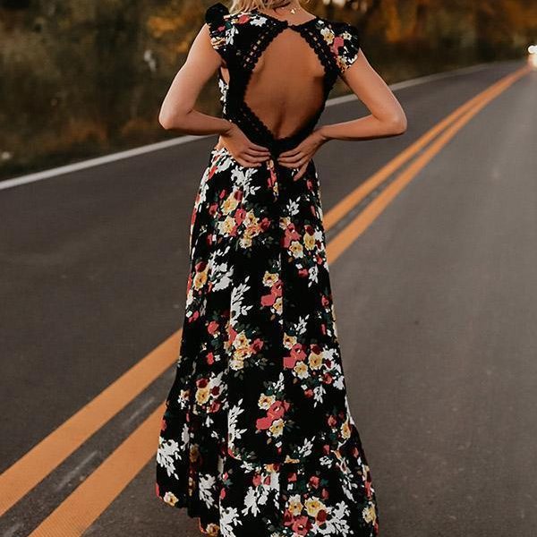 Colette - Robe à fleurs