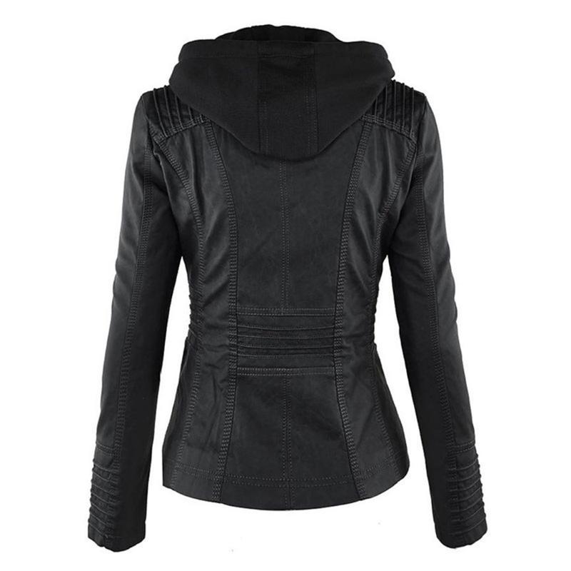 Veste de moto classique pour femme