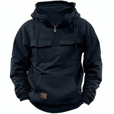 Sweat à capuche multi-poches pour hommes - Mervin