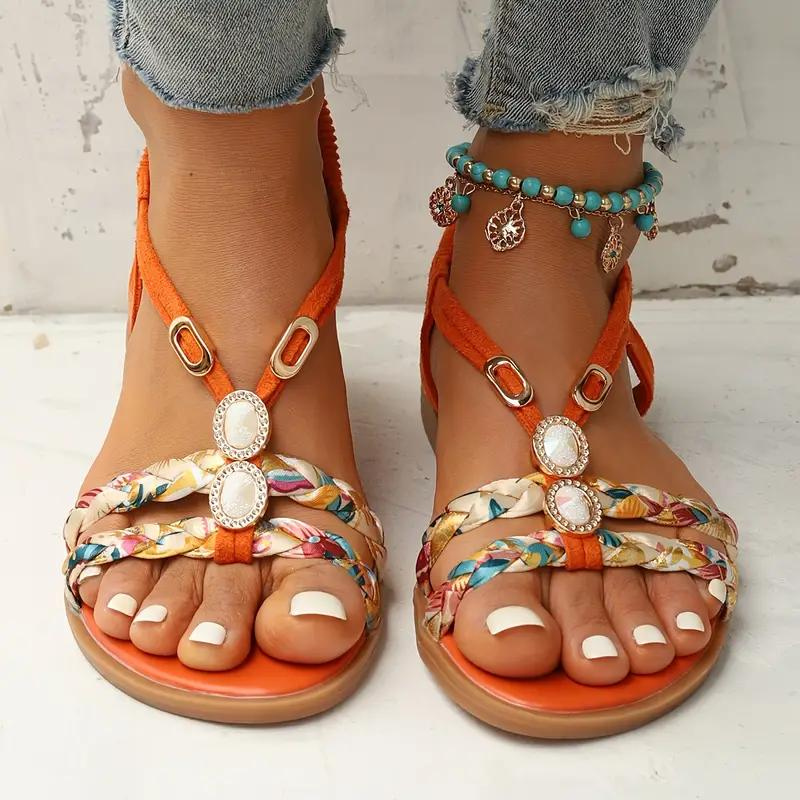 Jade | Sandales Courroie pour femme | plates