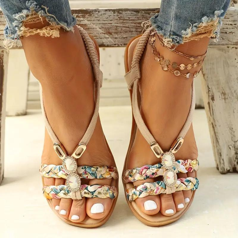 Jade | Sandales Courroie pour femme | plates