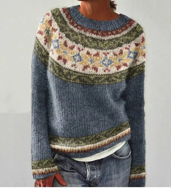 AtelierdeRocheParis™ | PULL RÉTRO TRICOTÉ DOUILLET