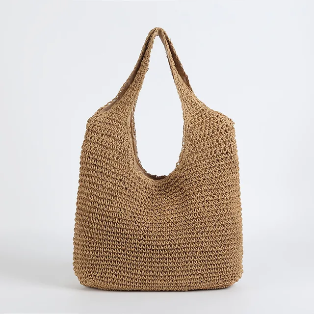 Valery | Élégant Sac de Plage en Paille pour Femmes