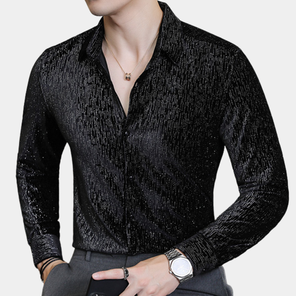 Cesare | Chemise Élégante à Boutons pour Hommes