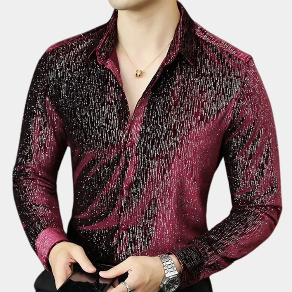 Cesare | Chemise Élégante à Boutons pour Hommes