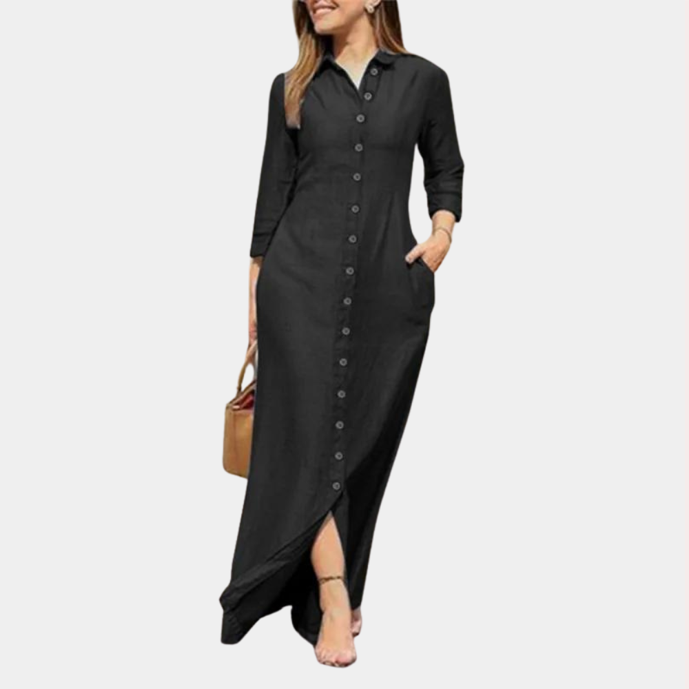 Hélovia | Robe Chemise Pour Femmes | Élégante