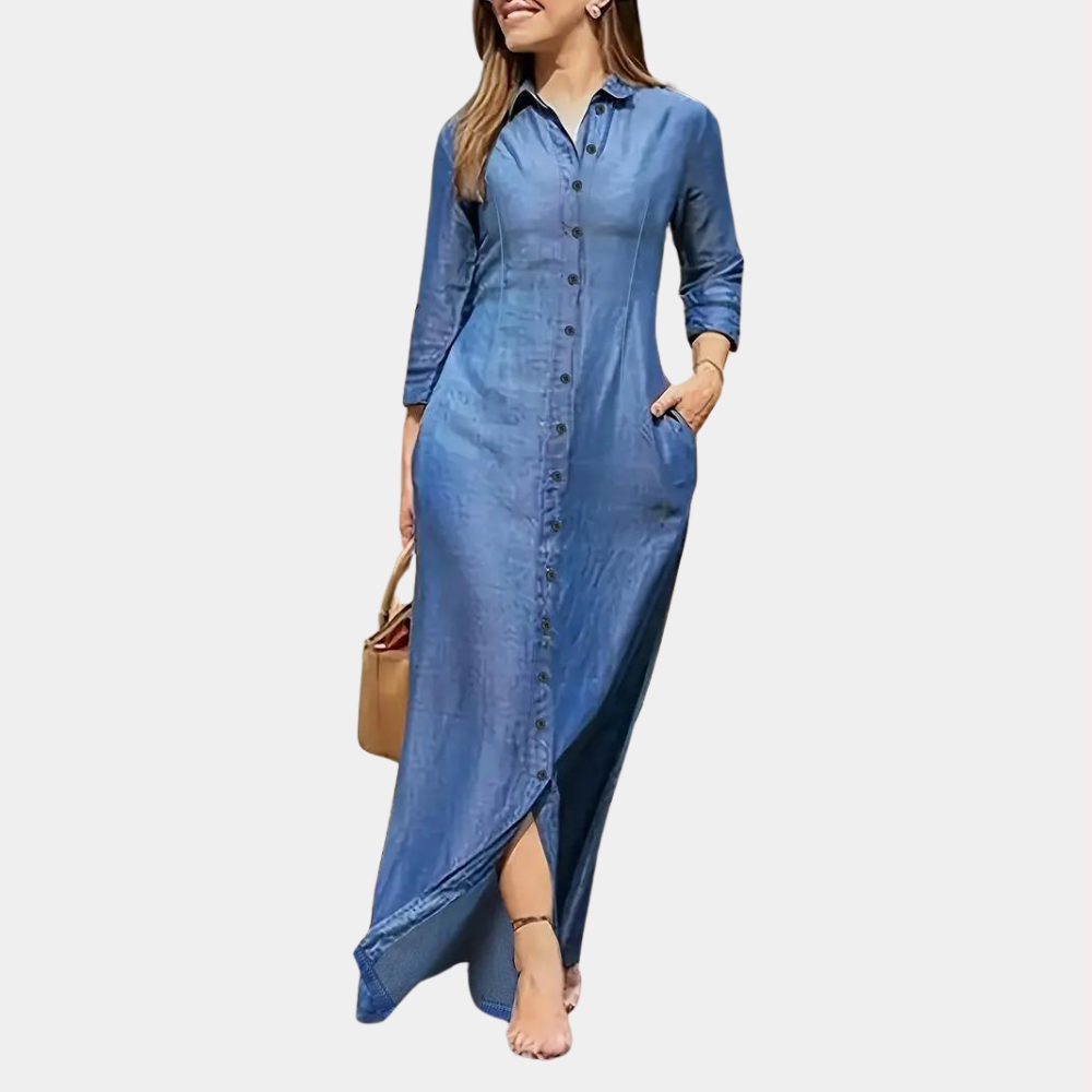Hélovia | Robe Chemise Pour Femmes | Élégante
