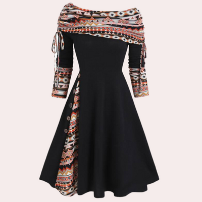 Félicité - Robe ajustable à épaules dénudées pour femmes
