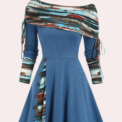 Félicité - Robe ajustable à épaules dénudées pour femmes