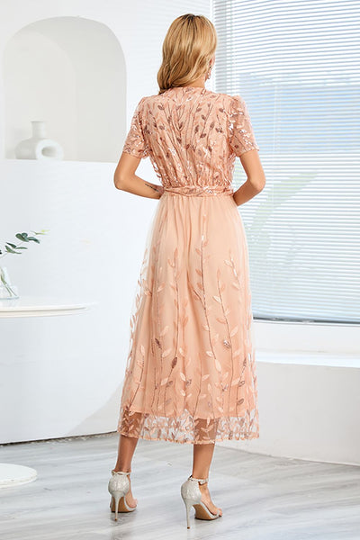 Velavie – Robe d’Été Élégante à Coupe Fluide pour Occasions Chic
