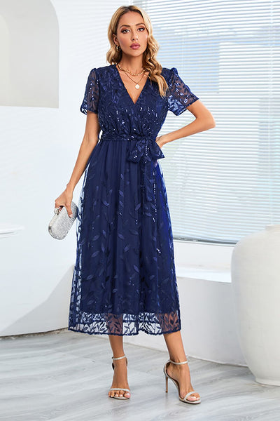 Velavie – Robe d’Été Élégante à Coupe Fluide pour Occasions Chic