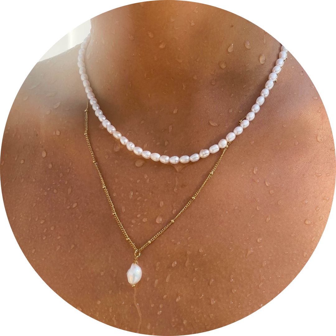 Pendentif Perle Baroque