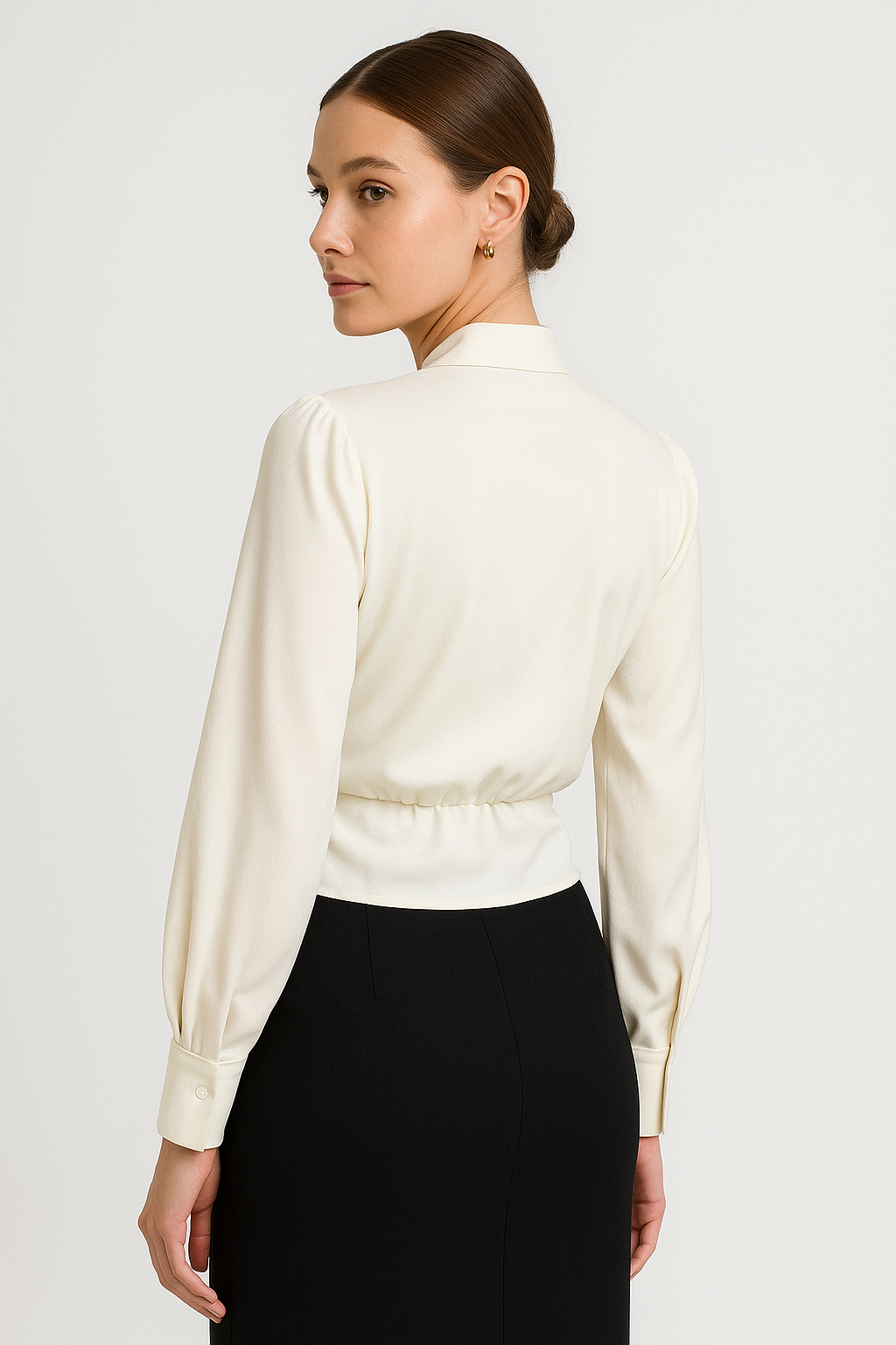Florian | Chemisier L'enveloppe pour femme | long