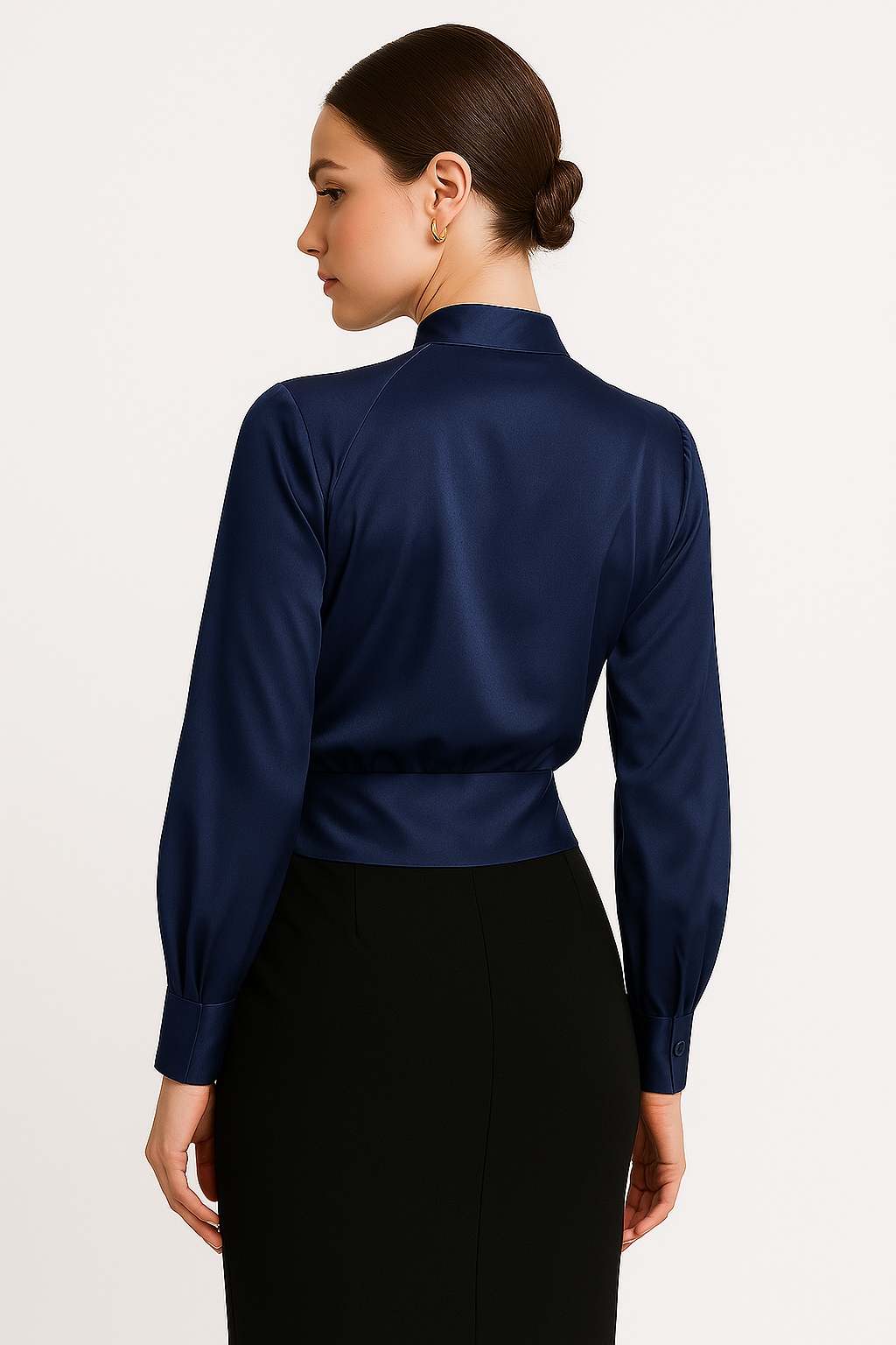 Florian | Chemisier L'enveloppe pour femme | long