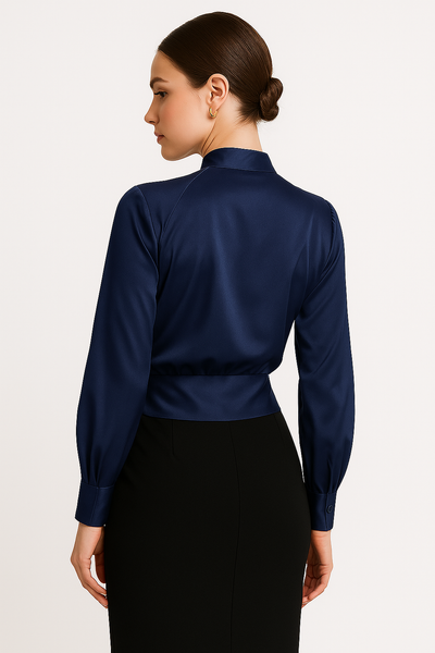 Florian | Chemisier L'enveloppe pour femme | long
