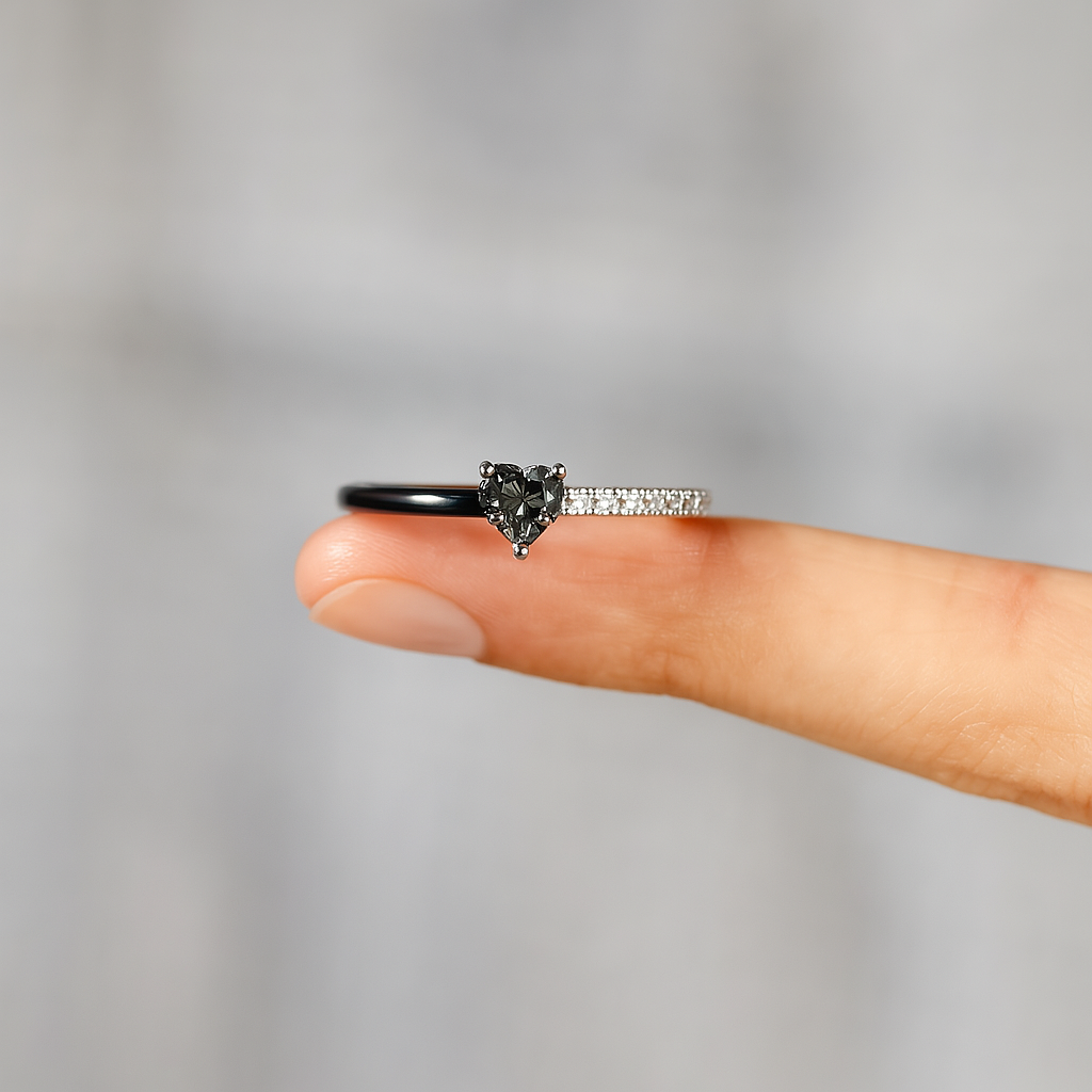 Choisissez votre chemin de l’amour – Cœur noir ou blanc
