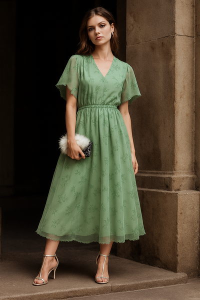 Almarie - Robe glamour flatteuse