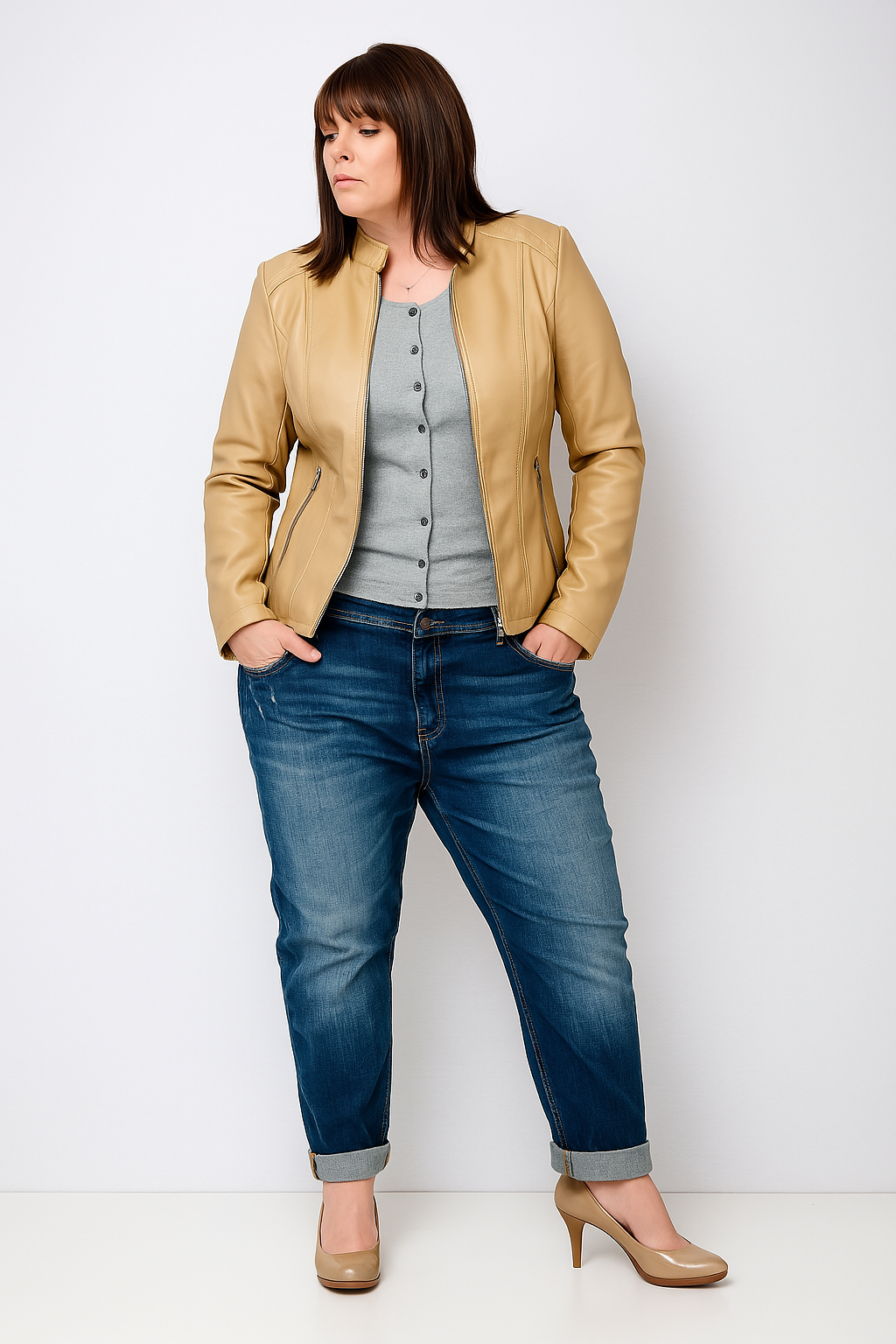 AtelierdeRocheParis™ | Veste de luxe en cuir pour femme
