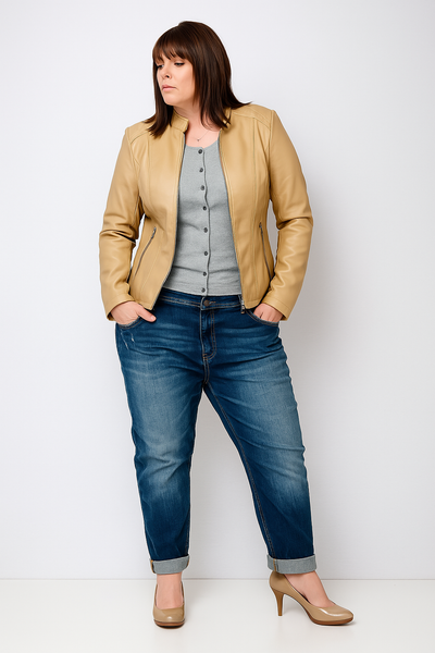 AtelierdeRocheParis™ | Veste de luxe en cuir pour femme