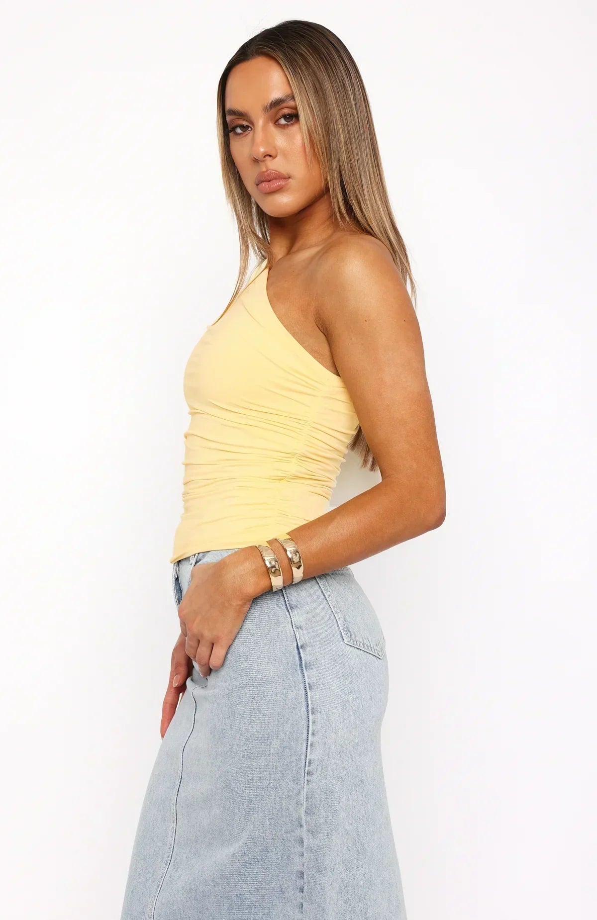 Florence | Top Une épaule pour femme | chic
