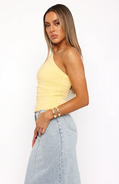 Florence | Top Une épaule pour femme | chic