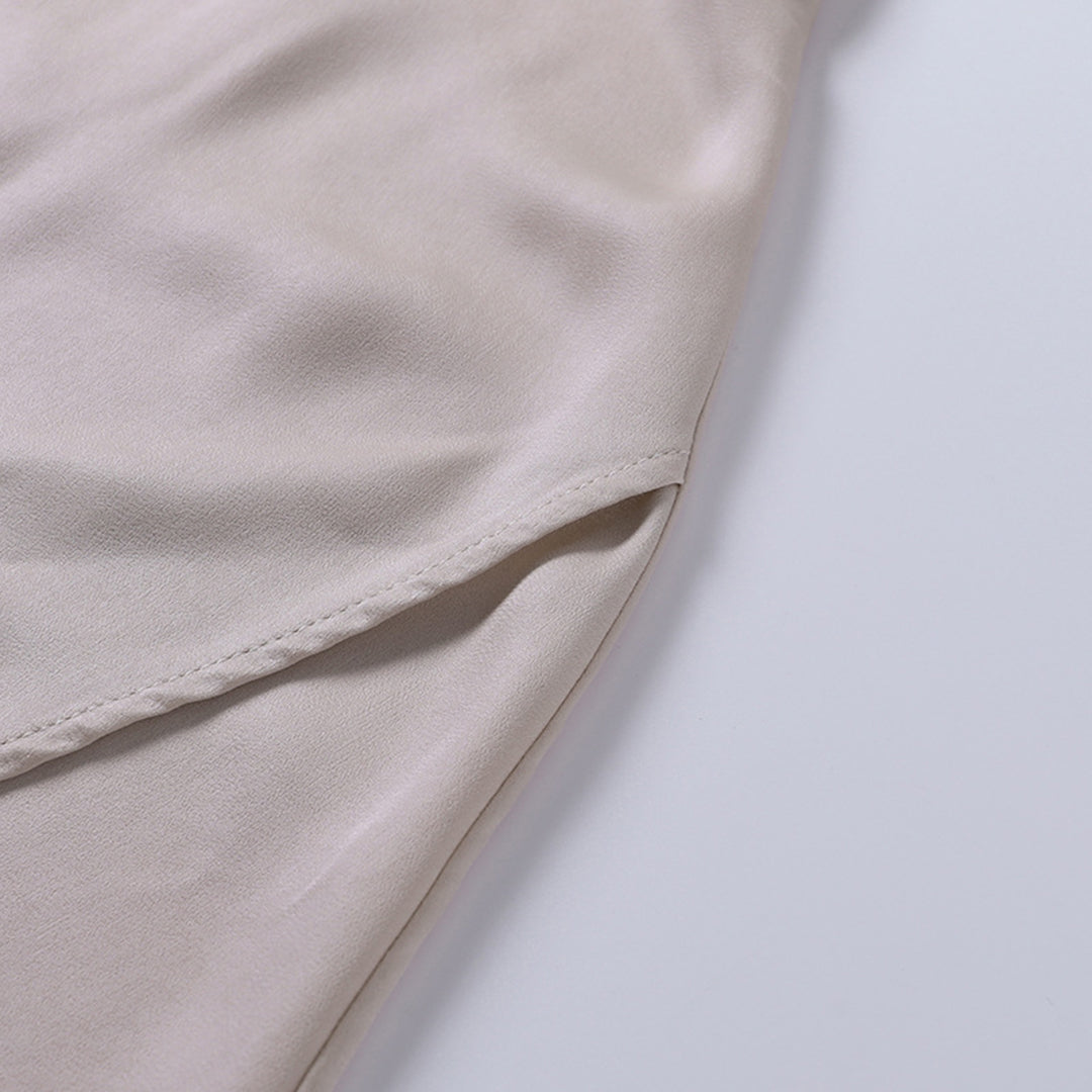 Ophélie - Robe élégante avec décolleté en V et ceinture à la taille