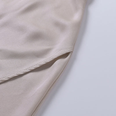 Ophélie - Robe élégante avec décolleté en V et ceinture à la taille