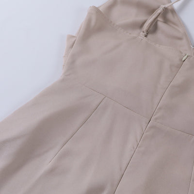 Ophélie - Robe élégante avec décolleté en V et ceinture à la taille