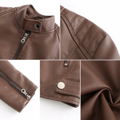 AtelierdeRocheParis™ | Veste de luxe en cuir pour femme