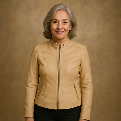 AtelierdeRocheParis™ | Veste de luxe en cuir pour femme