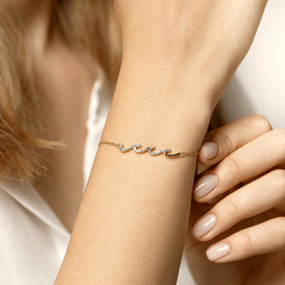 Edmonton Essence™ | Stylish Wave Bracelet