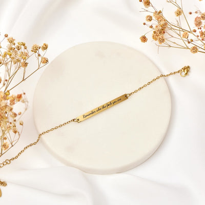 Edmonton Essence™ | Motivational Bar Bracelet