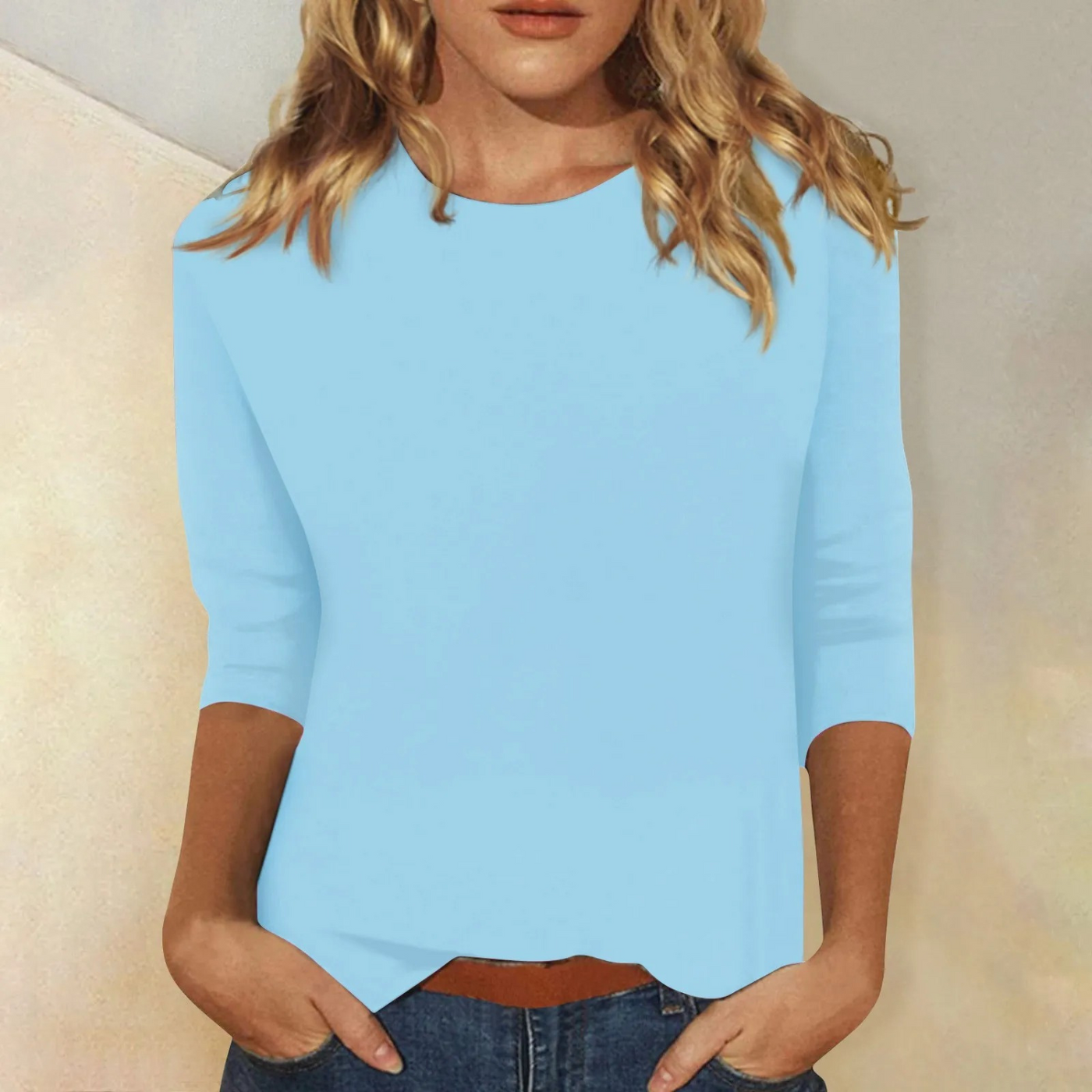 T-shirt à Manches Longues pour Femme