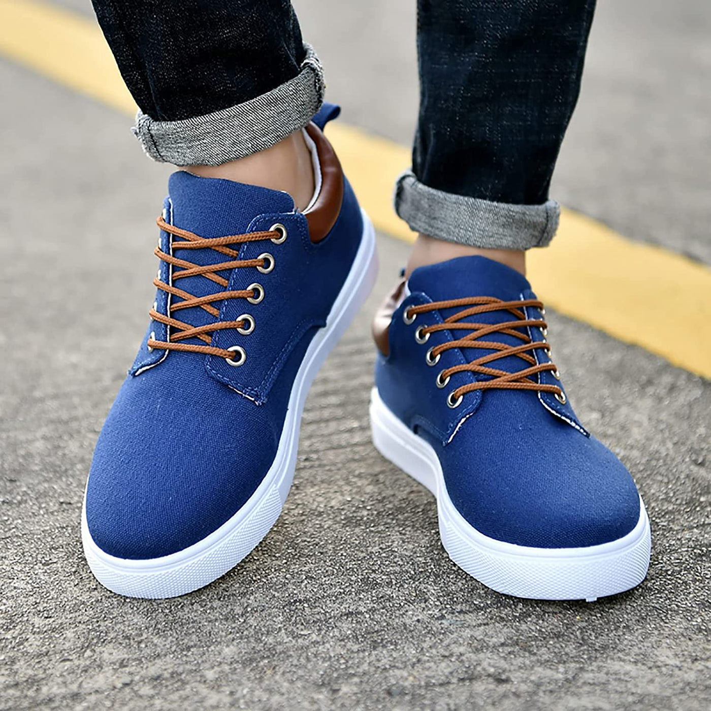 Leo | Baskets décontracté pour hommes | lacets