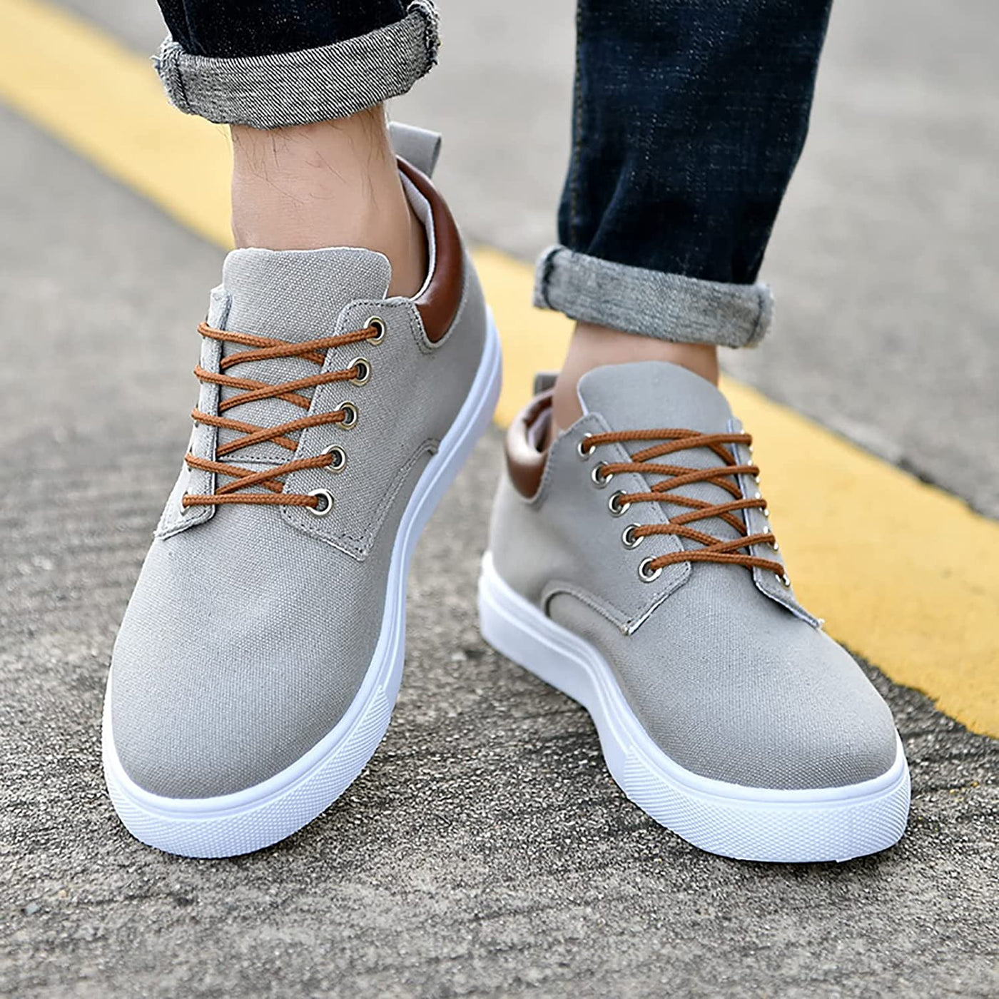 Leo | Baskets décontracté pour hommes | lacets