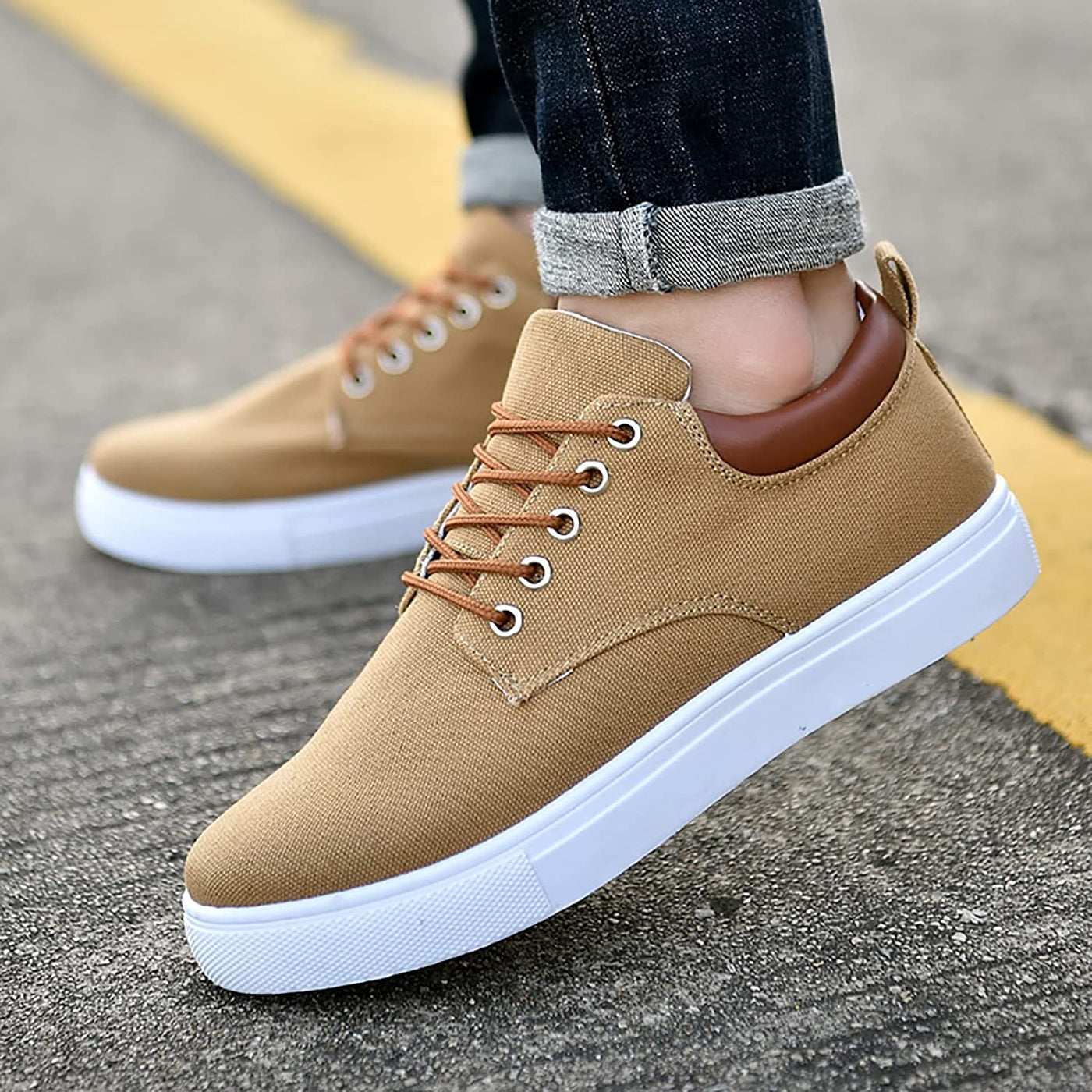 Leo | Baskets décontracté pour hommes | lacets